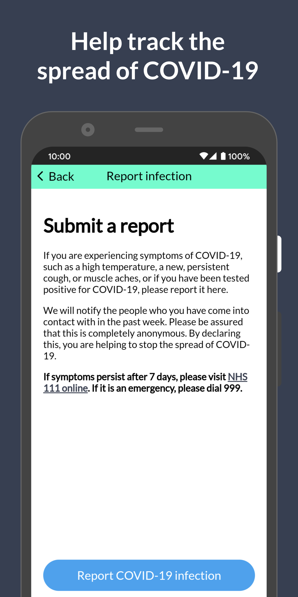 @Help track the spread of COVID-19